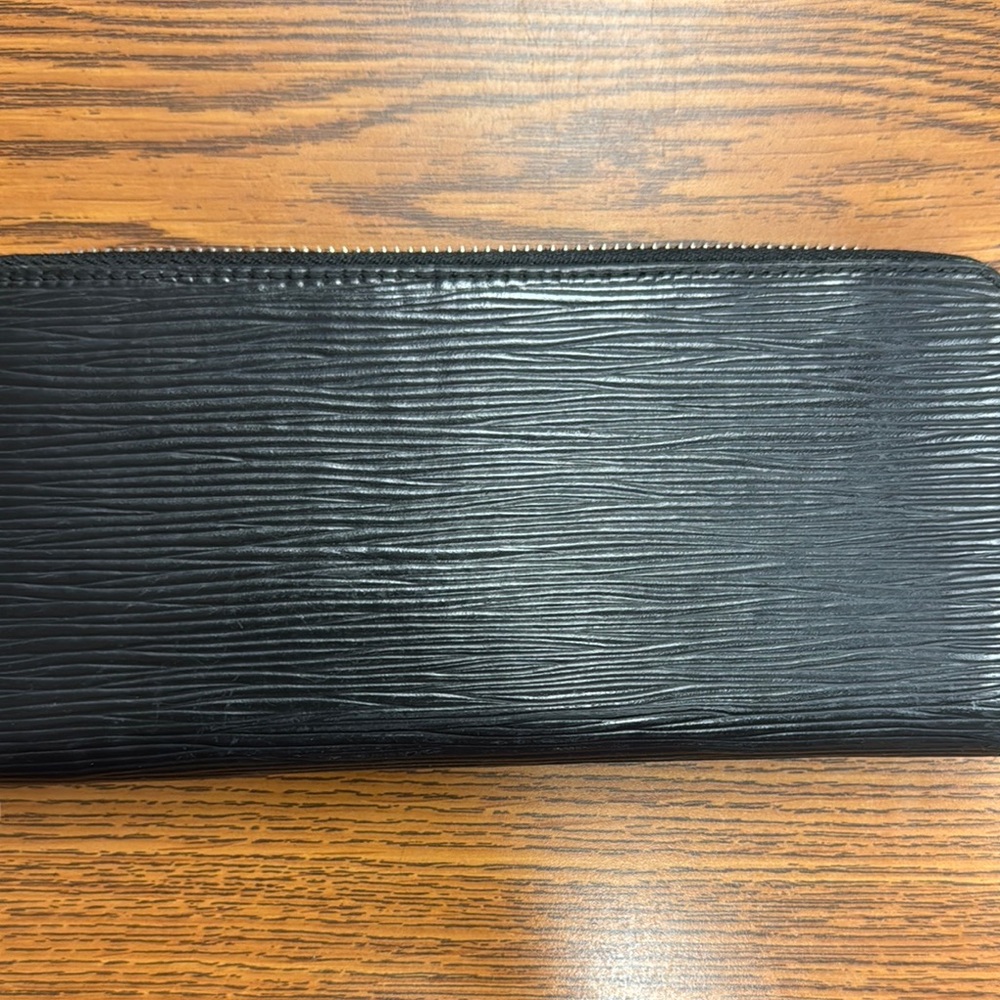 Louis Vuitton Black Epi Leather Wallet - Picture 9 of 14